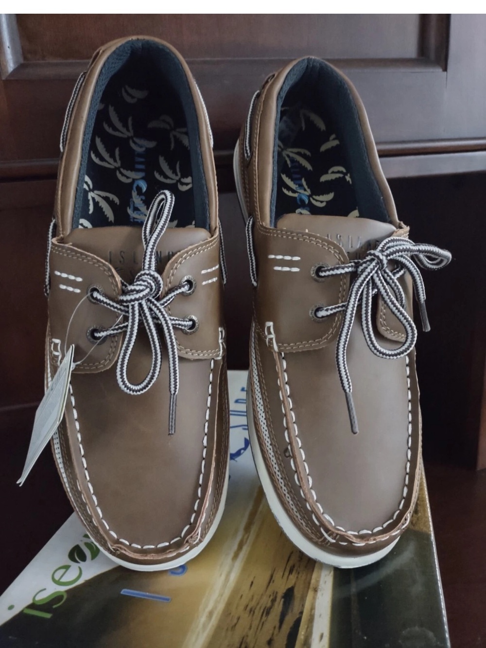 Men's Brown Casual Boat Shoes